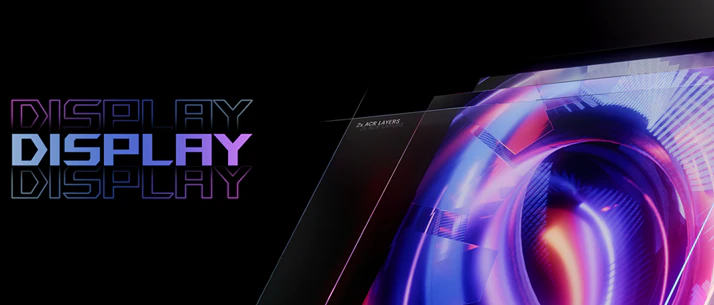 Illustration af grafik på ROG Strix SCAR 18