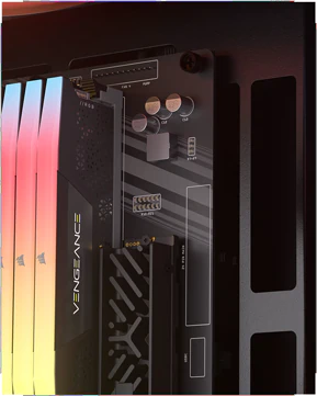 Corsair 2800X understøtter bundkort med stik på bagsiden