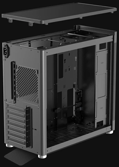 Vision Viper M130 Plus kabinet med aftageligt top-cover og støvfilter