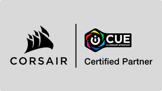 Corsair iCUE Certified Partner logo