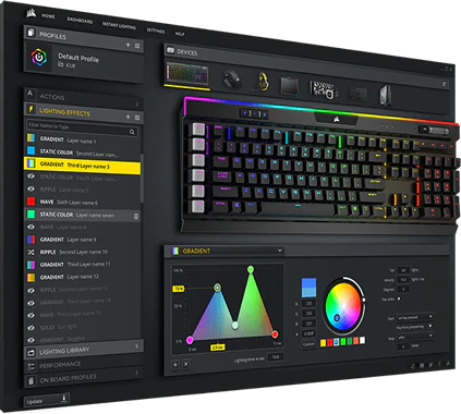 Corsair iCUE software