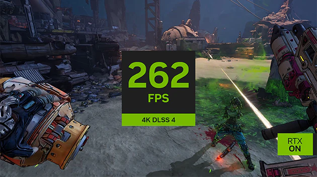 DLSS 4 i Borderlands 4