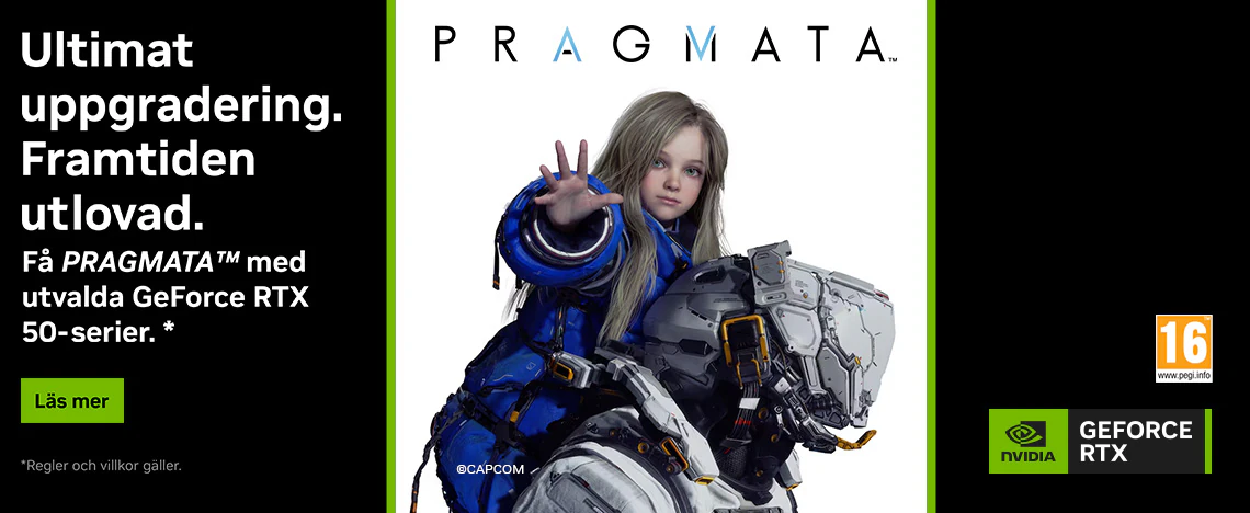 NVIDIA Pragmata RTX 50-seriens paket